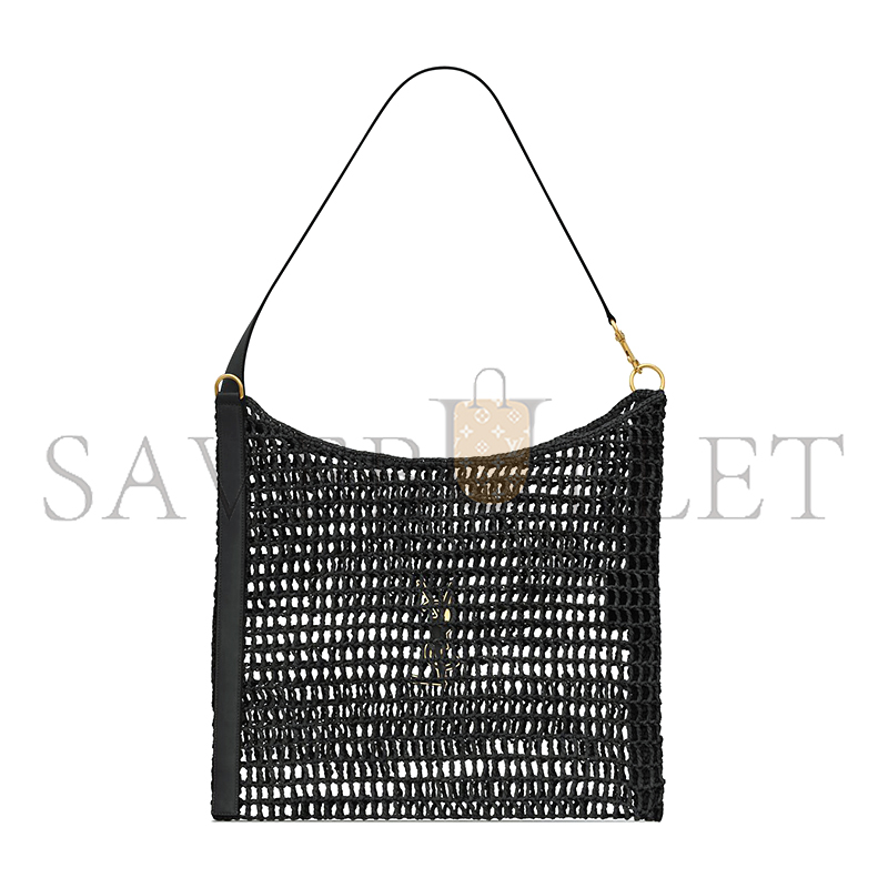 YSL OXALIS BAG IN RAFFIA MACRAMÉ 781289GAAEA1000 (40*37*3cm)